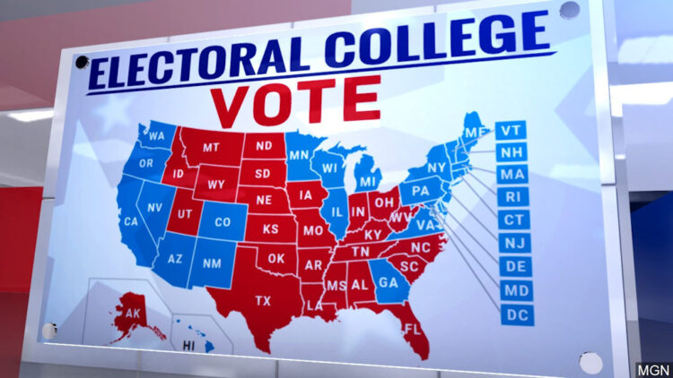 Electoral College Begins Voting Process For Biden U.S Leadership