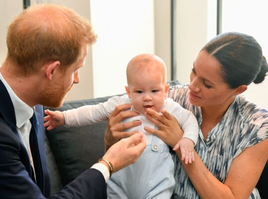 Prince Harry And Meghan Share Unseen Photo Of Archie For Xmas