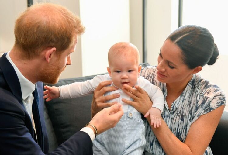 Prince Harry And Meghan Share Unseen Photo Of Archie For Xmas