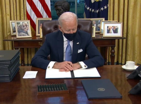 President Biden Signs Executive Orders Aborting Nine Of Trump’s Administration