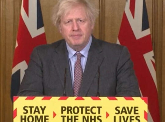 Boris Johnson Expresses Sorrow At UK Record Covid-19 Deaths