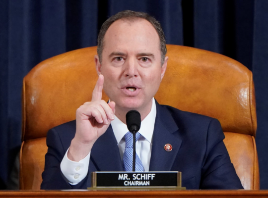 Schiff’s Call For Investigation  Into Trump’s Justice Department Seizure Of Members Of Intelligence Committee Data