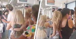 Circulating Footage On Twitter Reveals Angry Spanish Passengers Throwing Anti Masker Off Train