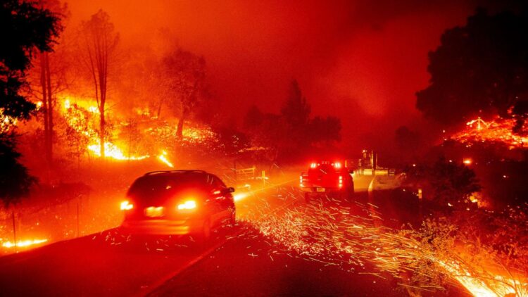 North Carolina Fire Forces Thousands Of Residents To Evacuate Their Homes