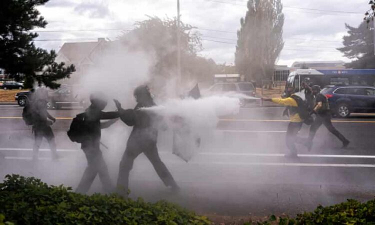 Rightwing Protest In Portland Ends In Bloody Gunfight