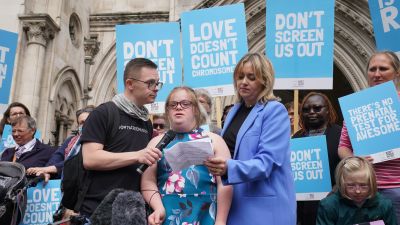 British Woman With Down’s Syndrome Looses Abortion Case