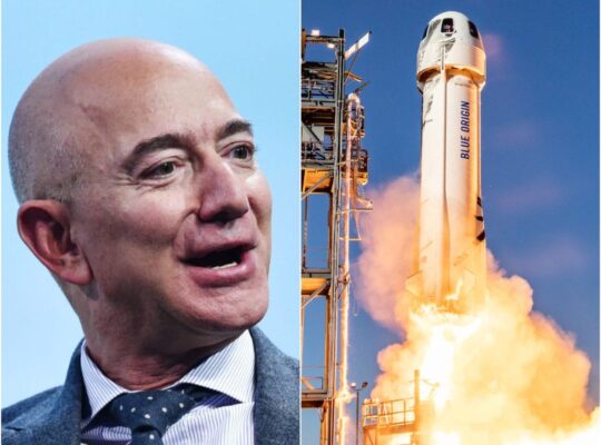 Jeff Bezos  Remarkable Return Of First Six Passengers From Spaceflight
