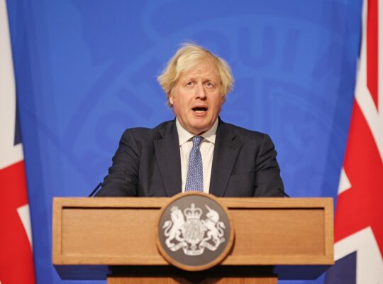 Boris Johnson Confirms Plan B Restrictions Including Contentious Vaccine Passports For Crowded Events