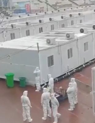 China’s Quarantine Camps That Isolate Its Citizens In Metal Boxes