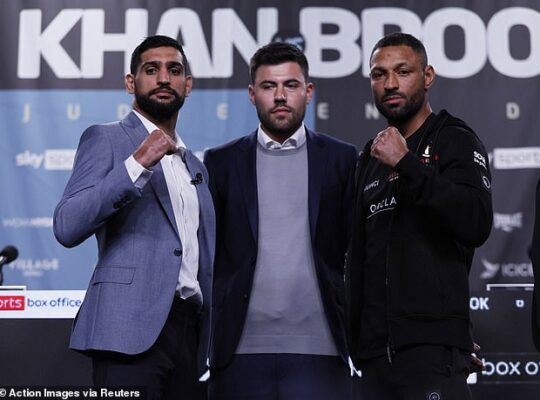 Amir Khan And Kell Brook Exchange Deep Insults At Press Conference