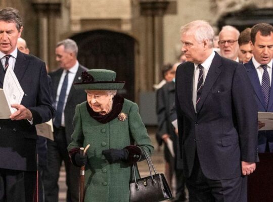 Queen Attends Memorial Service For Duke Of Edinburgh