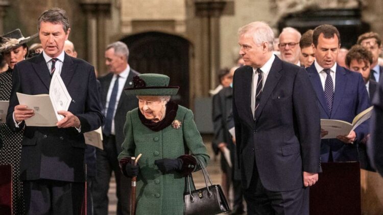 Queen Attends Memorial Service For Duke Of Edinburgh