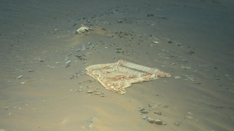 NASA Mars Engineers Spot Other World Wreckage On Red Planet