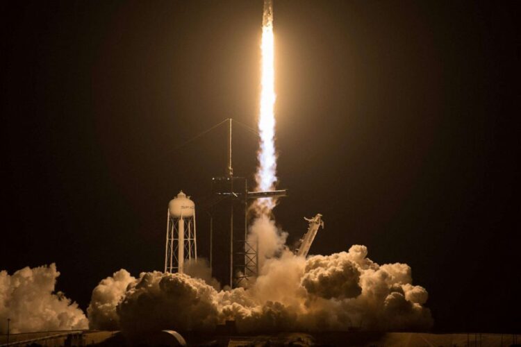 Elon Musk’s Rocket Company Space X Launches Four On Historic  NASA Mission