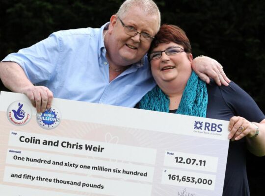 Biggest Ever Lottery Winners Of £184m Have Been Waiting To Win And Can Now Dream