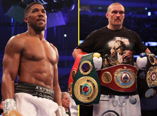 Joshua’s Rematch With Usyk Faces Ridiculous Two Week Delay Over Broadcasting Rights