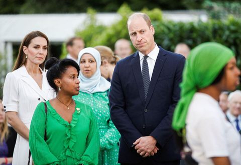 Caring Duke And Duchess Of Cambridge Join Bereaved Families And Survivors Of Grenfell Tower Fire