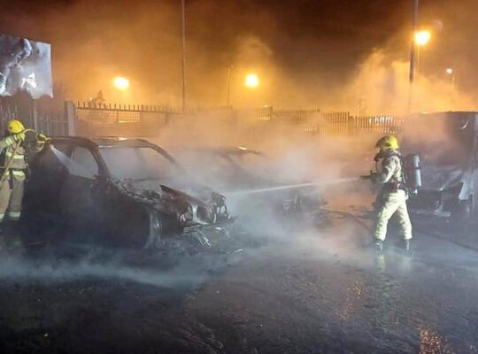 Police Investigate Arson Attack After Senseless Damage Of 9 Vehicles In Belfast