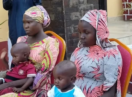 Nigerian Troops Find Two Young Mothers Abducted By Boko Haram Jihadists As School Girls