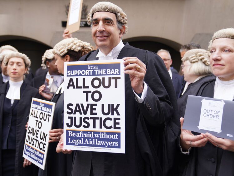 Criminal Barristers In England And Wales Walk Out Strikes To Impact Over 400,000 Backlog Cases
