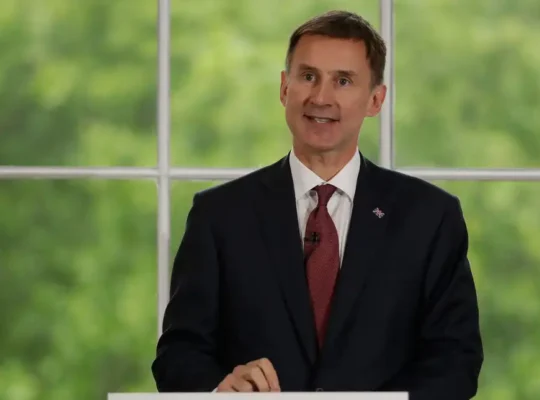 Jeremy Hunt: Tory Party Have Not Offered Integrity And Competence To British Public Deserves