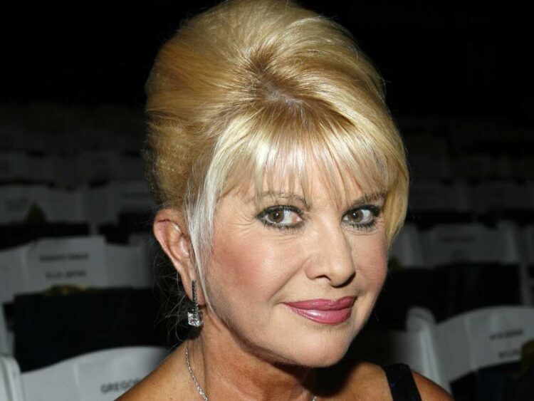 Ivana Trump Ex Wife Of Donald Trump Died From Blunt Impact Injuries Due To Accidental Fall