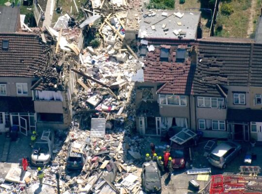 Four Year Old Killed After Collapse Of House In Croydon Gas Explosion
