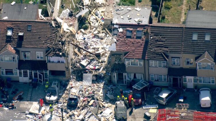 Four Year Old Killed After Collapse Of House In Croydon Gas Explosion