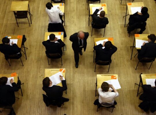 GCSE Grades Fall This Year But Remain Higher Than Pre-Covid Due To Lenient Marking