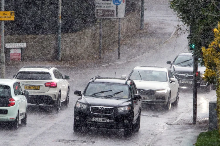 Torrential Downpours Batter Parts Of Uk In Pause To Sunny Spells