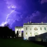 Two Die From Lightning Outside White House Due To Severe Thunderstorm