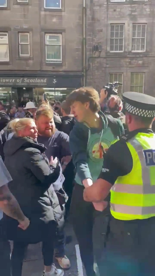 Foolish 22-Year-Old Young Man Charged After Heckling Prince Andrew As Queen Cortege Passed Along Edinburgh Mile