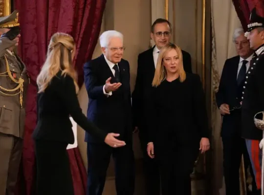 Georgia Meloni Sworn In As first far -Right premier Since End Of Second World War