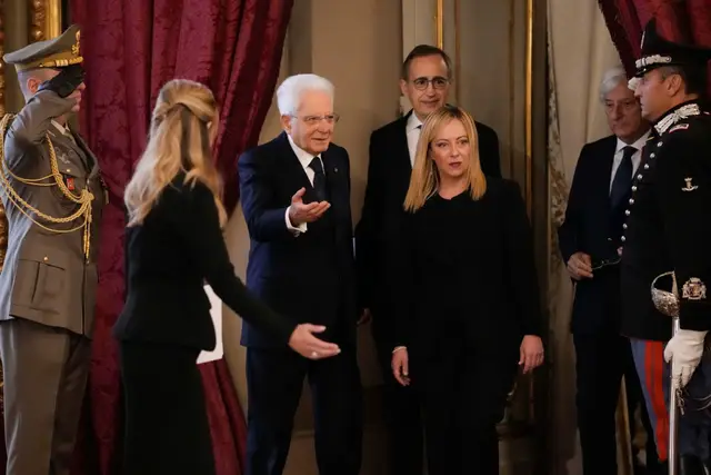 Georgia Meloni Sworn In As first far -Right premier Since End Of Second World War