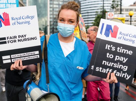 British Nursing Union Vote For First Nationwide Strike In Its 106 Year History