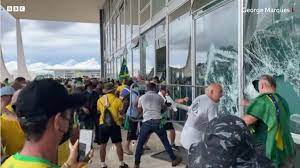 President Of Brazil Vows To Punish Protesters Who Stormed Brazilian Parliament
