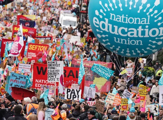 National Education Union In England Ask Members To Pay Rise Of 5% To Unions.
