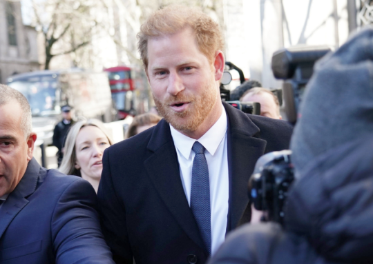 Prince Harry Arrives At London High Court To Address Claims Against Associated Newspapers