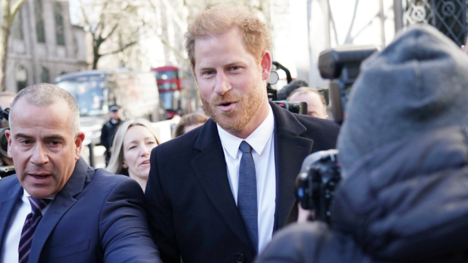 Prince Harry Arrives At London High Court To Address Claims Against Associated Newspapers