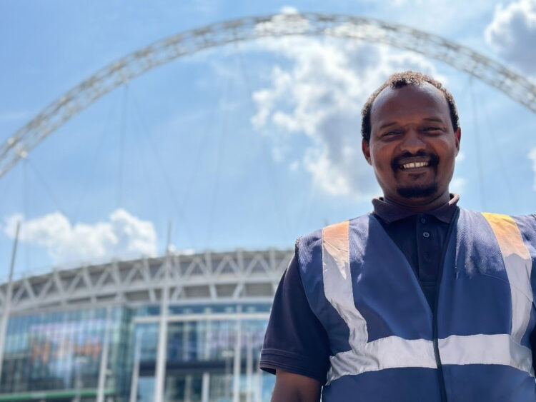 Wembley Park Cleaning Team Goes Viral After Tiktok Shows Him Cleaning Up