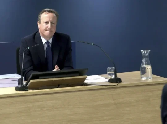 David Cameron Heckled After Admitting Failing To Prepare Adequately For Pandemic