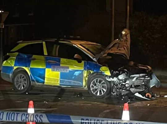 West Mercia Police Officer Charged With Causing Death By Dangerous Driving