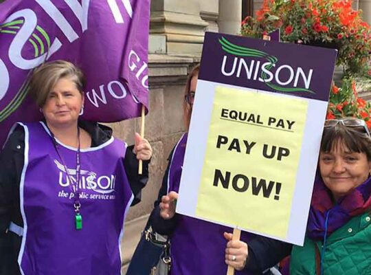 Adult Social Workers Back On Strike On Monday For Equal Pay