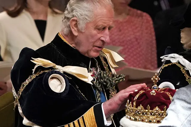 King Charles Adorned With Scottish Crown Jewels In Special Ceremony To Mark Coronation