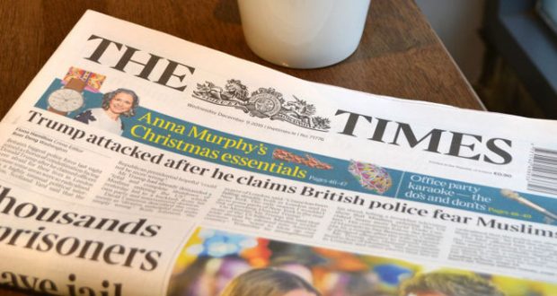 Times Newspaper Criticised By Regulator For Publishing Inaccurate Dividend Yields For Years After Investor Complaints