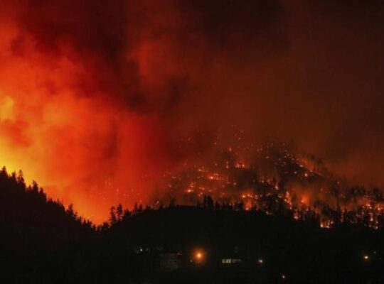 Wildfire Continues To Wreak Harvoc In Canada’s Province Of British Columbia