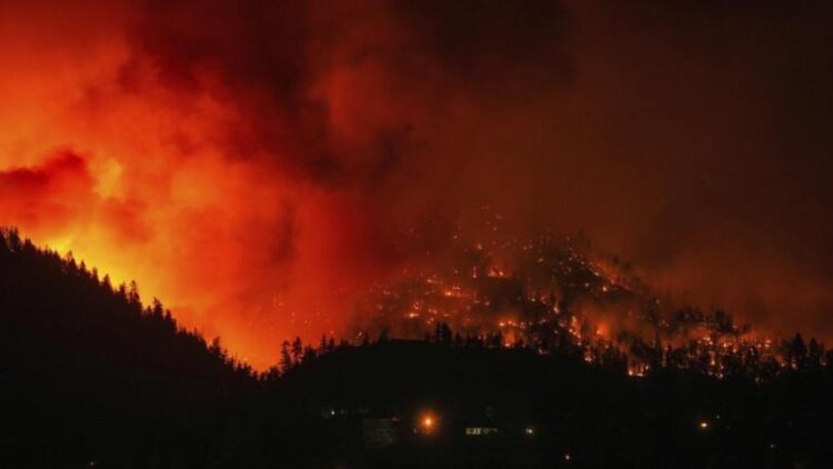 Wildfire Continues To Wreak Harvoc In Canada’s Province Of British Columbia