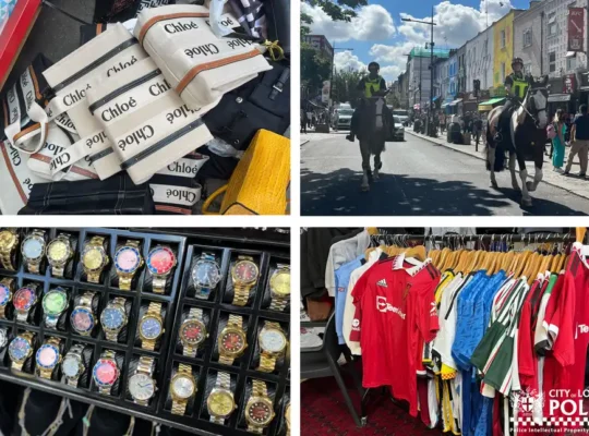 Police Officers Seize £5m Worth Of Fake Goods From Camden Street Shops