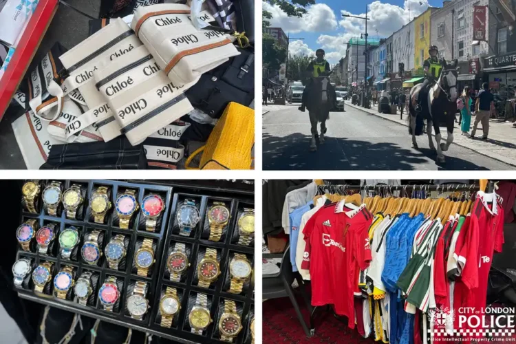 Police Officers Seize £5m Worth Of Fake Goods From Camden Street Shops