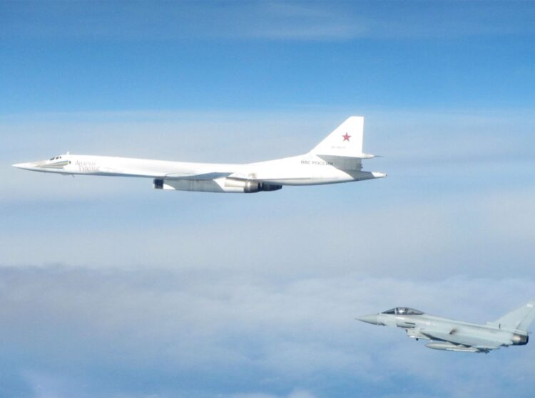 RAF Tycoon Jets Intercepted Russian Bombers Flying North Of Scotland